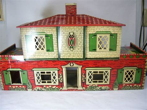 marx metal doll houses|marx dollhouse furniture for sale.